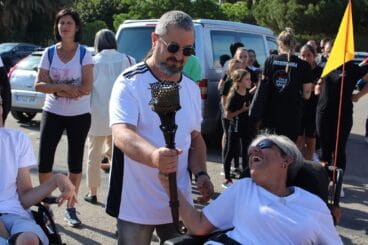 Llegada de la antorcha de los Mini Jocs a Dénia 23