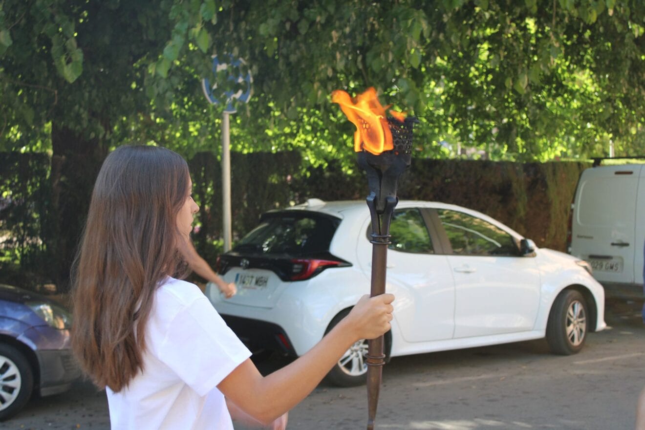 Llegada de la antorcha de los Mini Jocs a Dénia 26