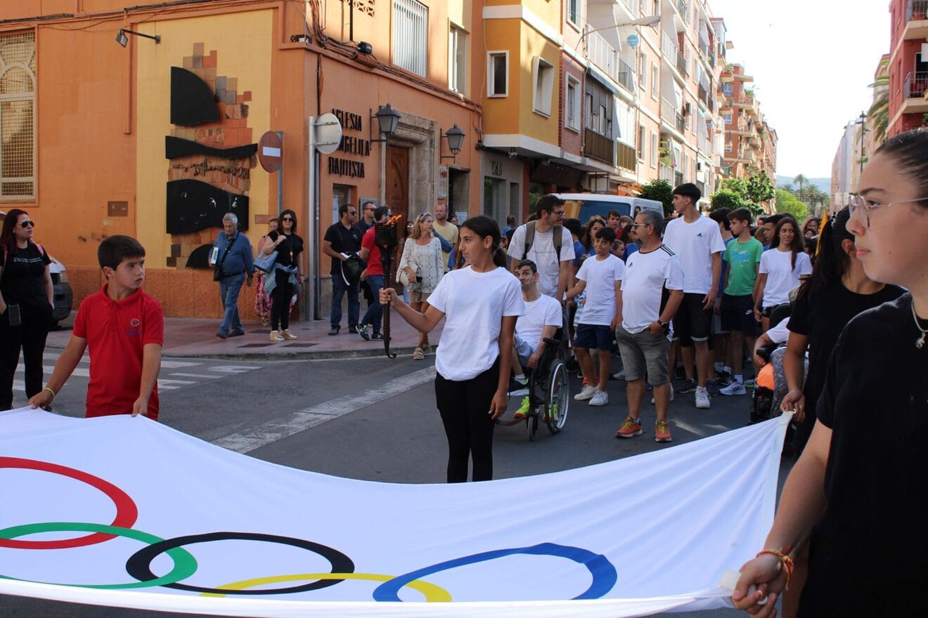 Llegada de la antorcha de los Mini Jocs a Dénia 29