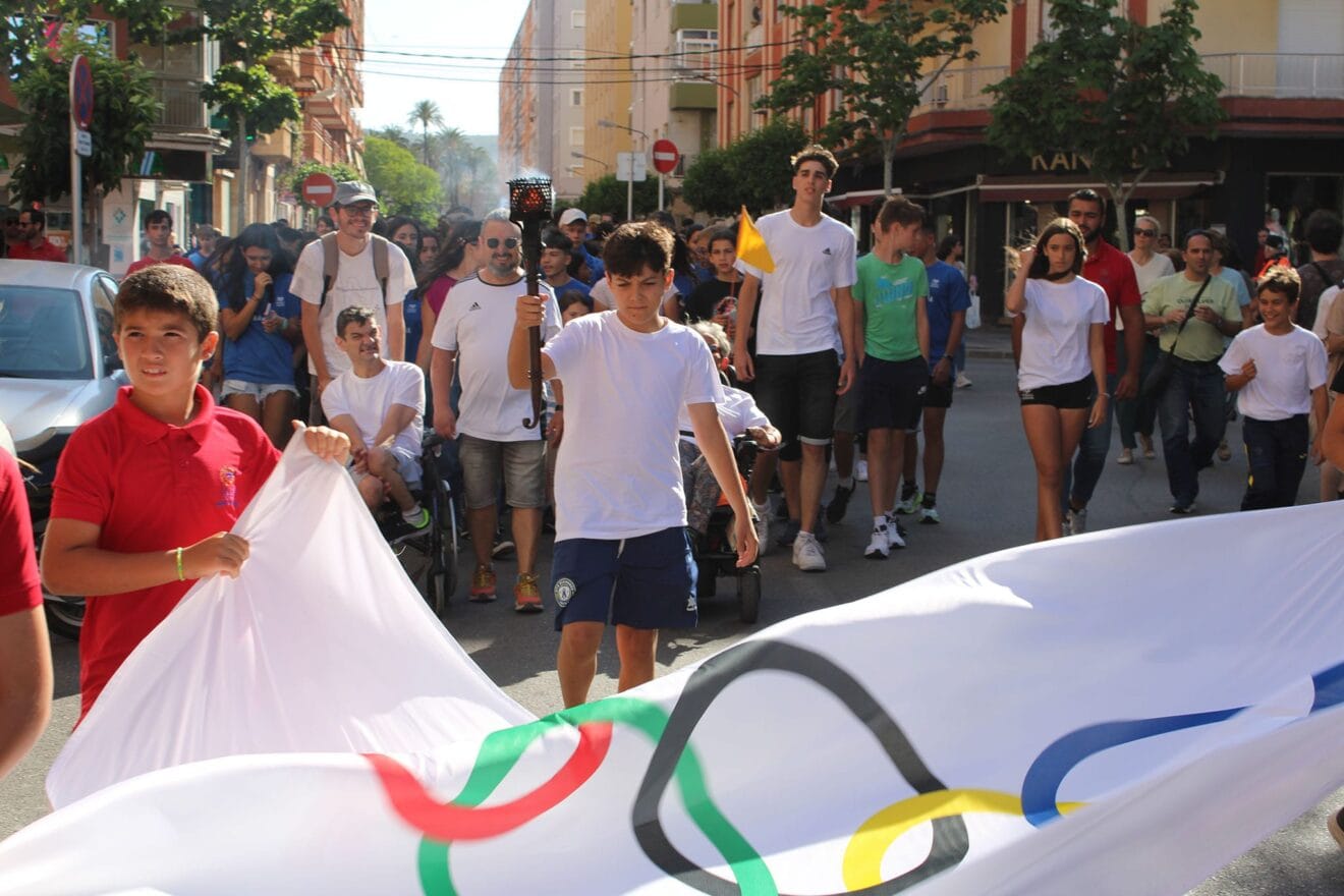 Llegada de la antorcha de los Mini Jocs a Dénia 34