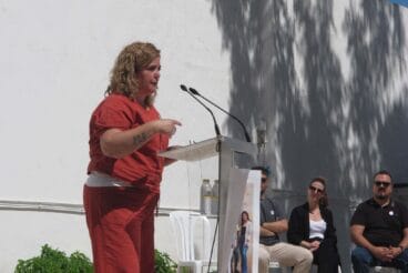 maite perez presenta el programa con el que acudira al 28m