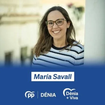 María Savall, número 20 del PP Dénia