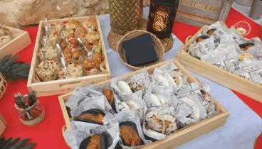 Placeres en Pan bao de 6 combinaciones diferentes