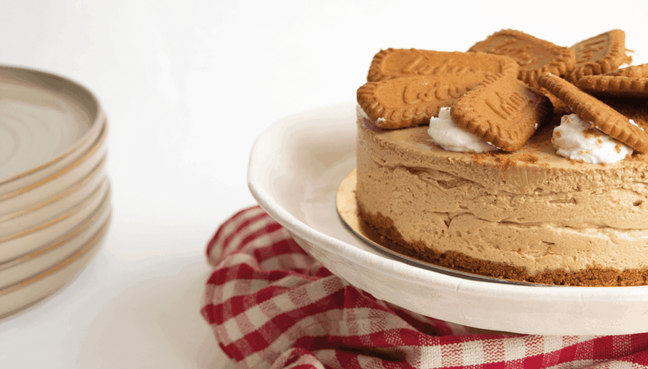 Riquísima tarta de Galleta Lotus