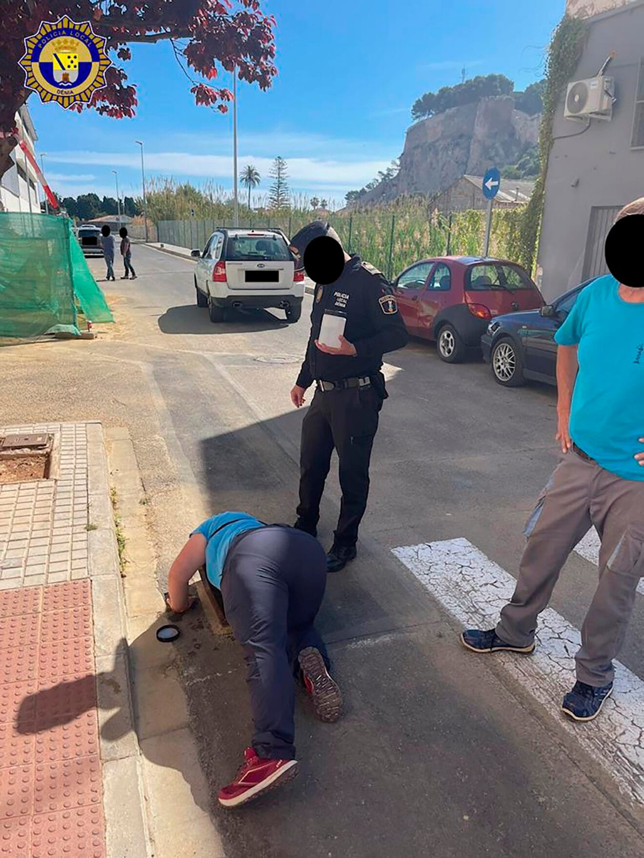 Toma de muestras en origen realizada por de la Estación científica Montgó