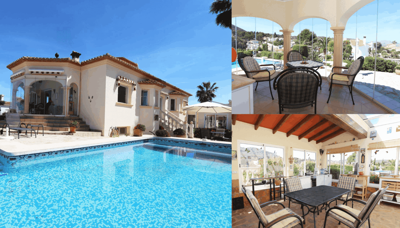 Una villa para sentir la tranquilidad junto al Montgó