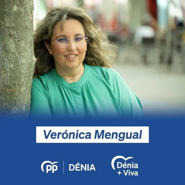 Imagen: Verónica Mengual, número 14 del PP Dénia