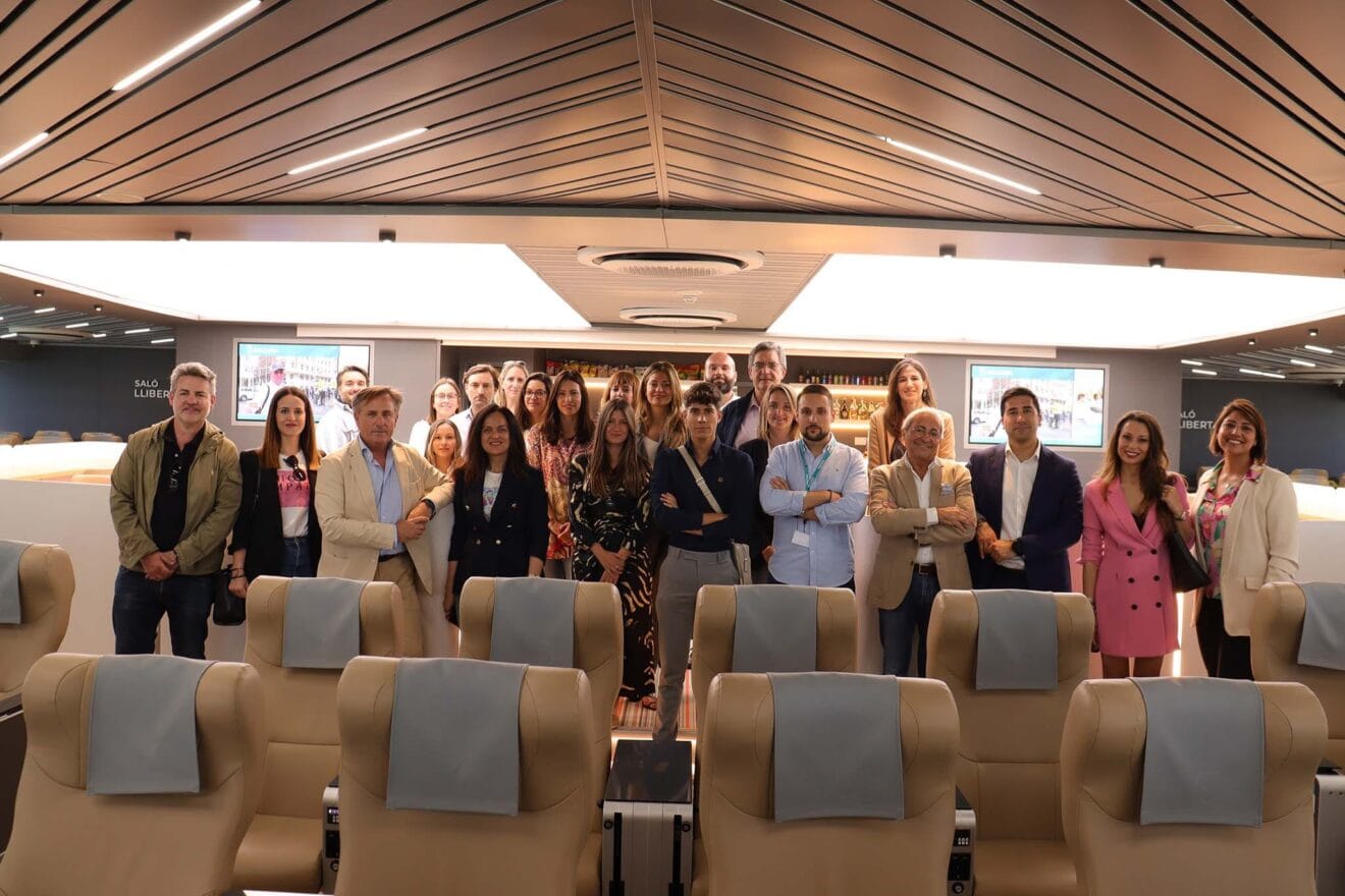 Visita al fast ferry Eleanor Roosevelt de Baleària Dénia
