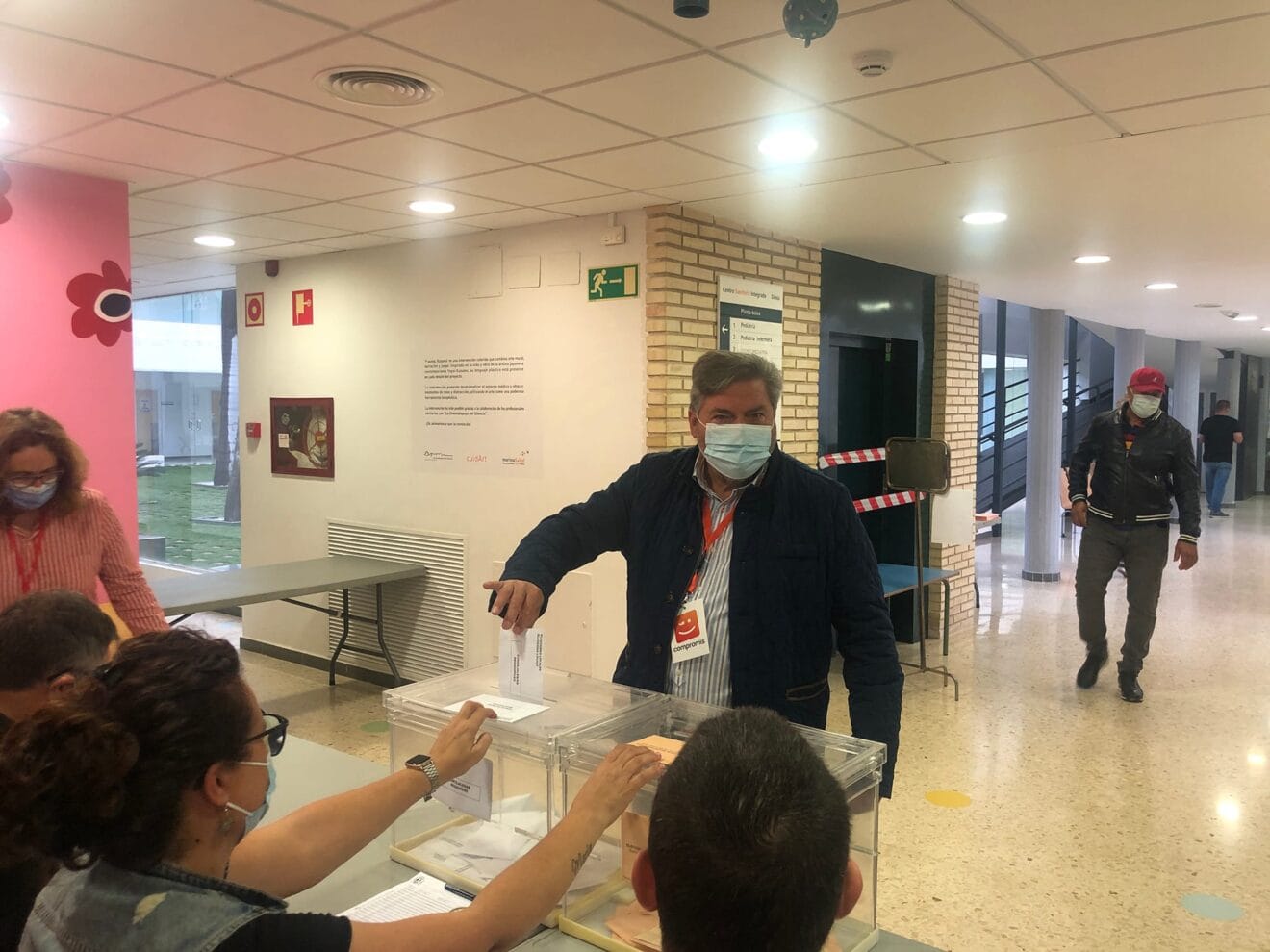 Voto de Rafa Carrió, candidato de Compromís, en las elecciones de 2023