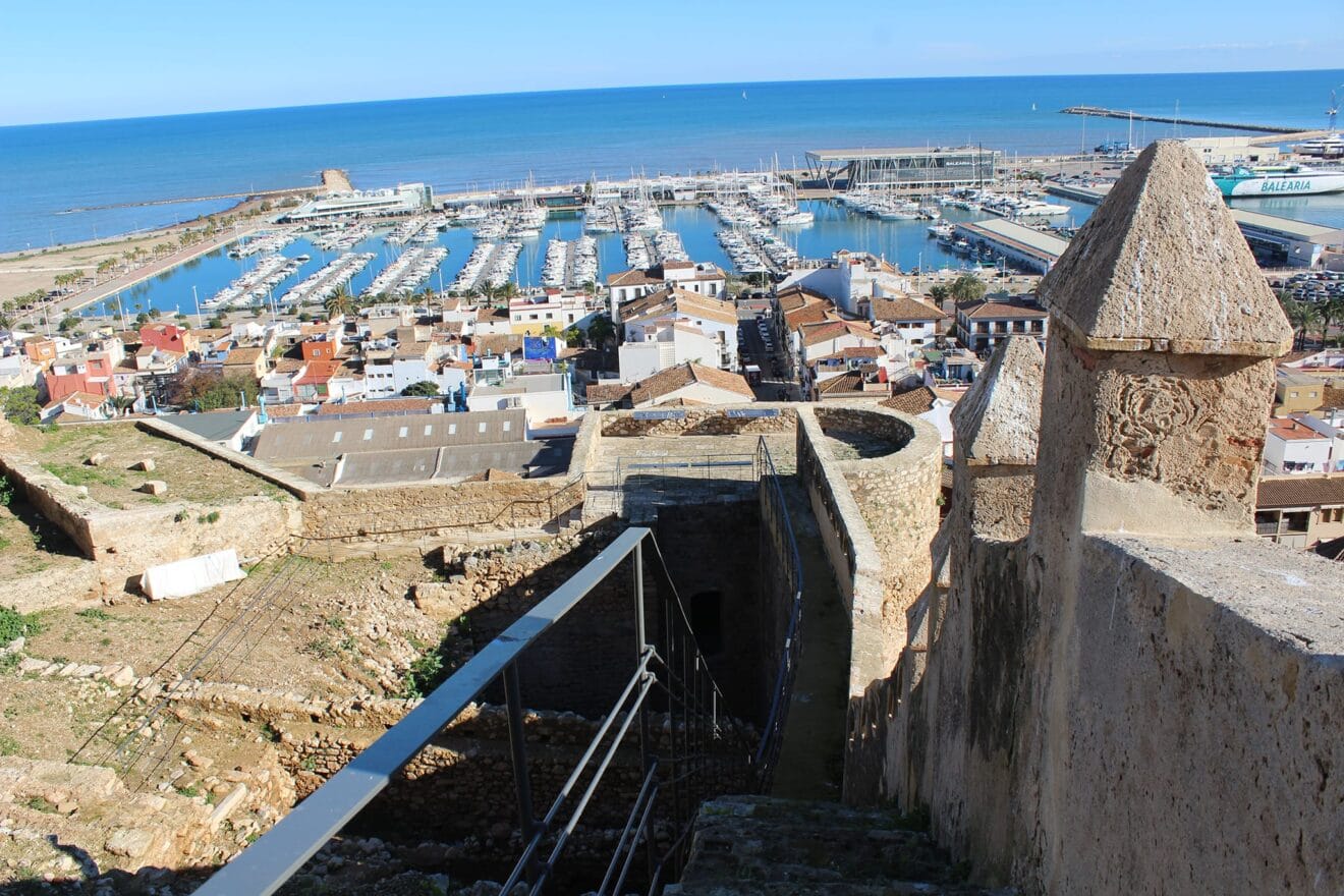 Zona del Verger Alt del Castillo de Dénia