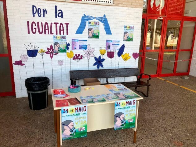 campana del dia mundial sin tabaco en denia 2023