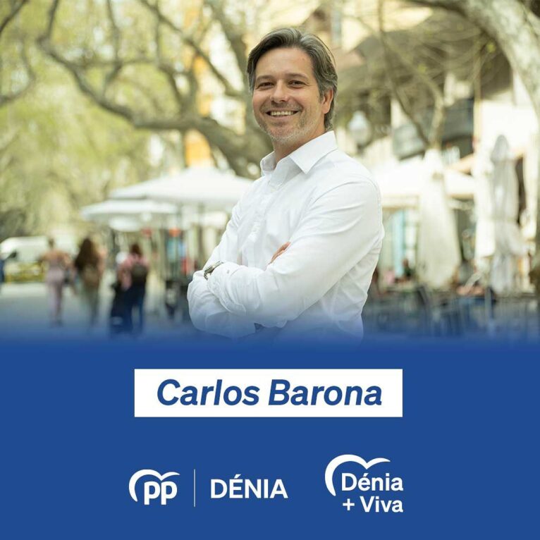Carlos Barona, nuevo concejal del PP Dénia
