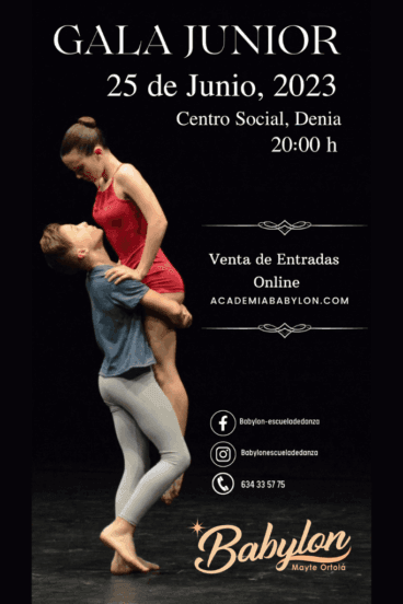 Cartel de la gala junior