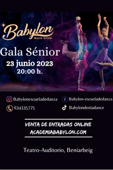 Cartel de la gala sénior