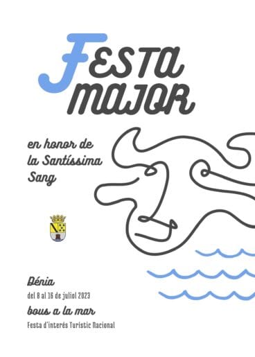 Cartel de las Fiestas de Dénia 2023