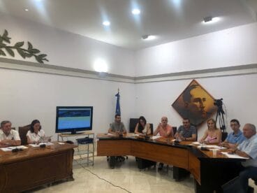 Concejales del PSPV, Compromís y Gent de Dénia en el pleno