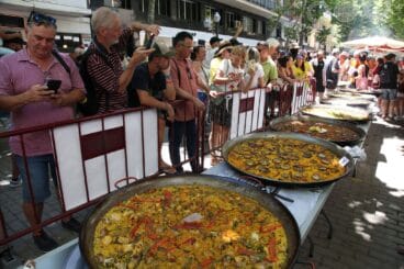 Concurso de paellas del Día del Fallero