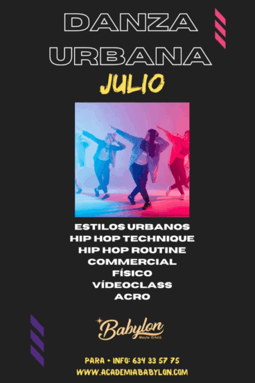 Danza urbana en julio