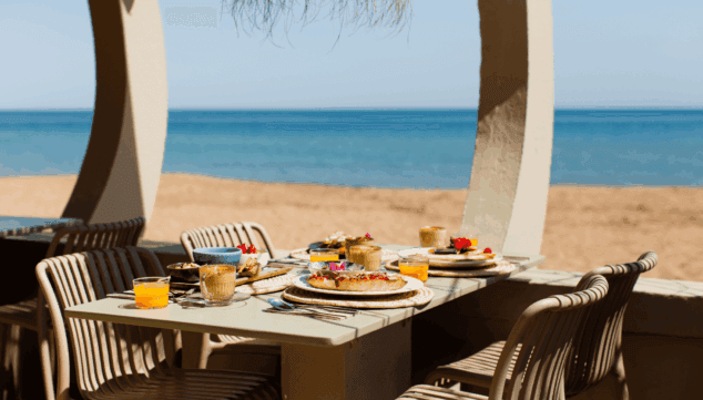 Imagen: Empieza el día con los desayunos frente al mar de Escondida
