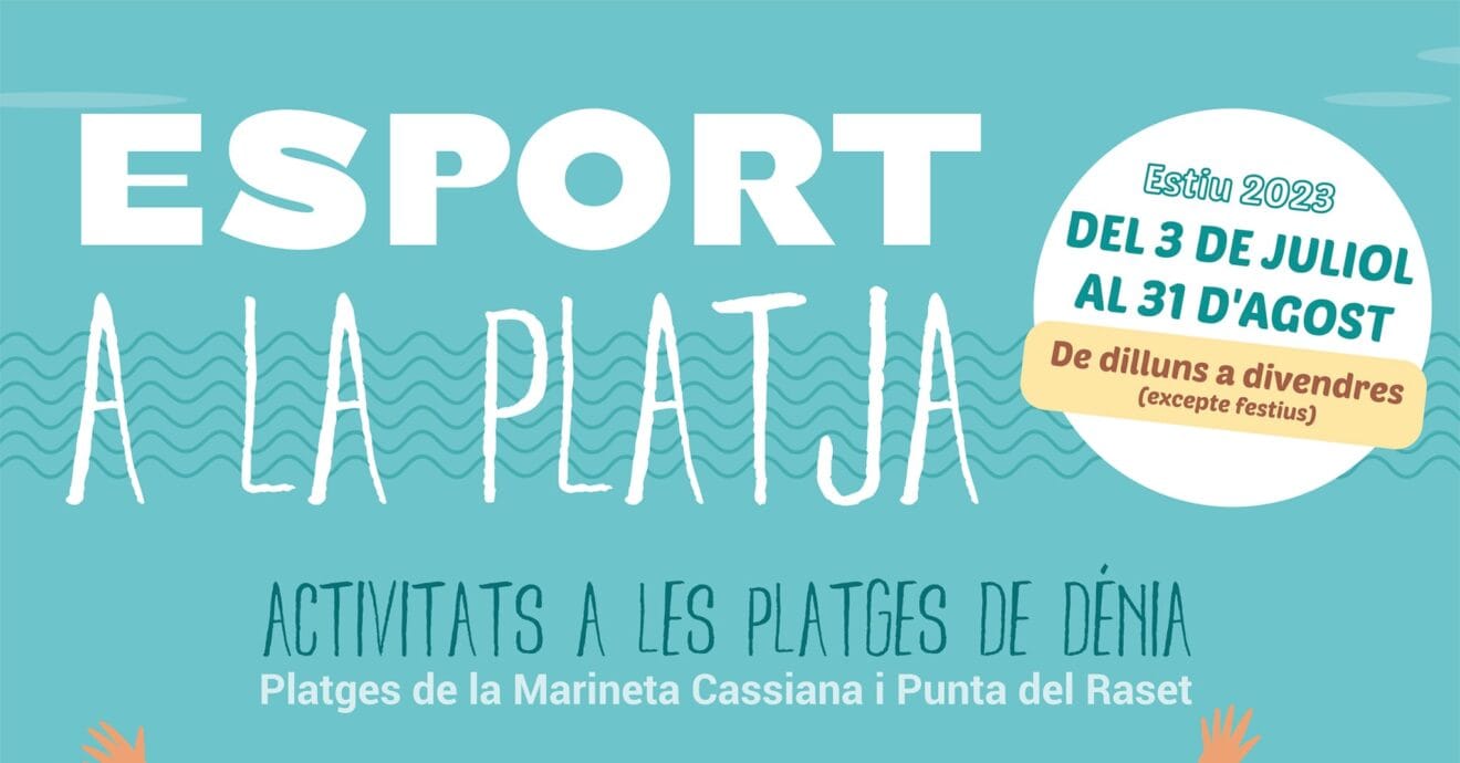 'Esport a la platja' en Dénia