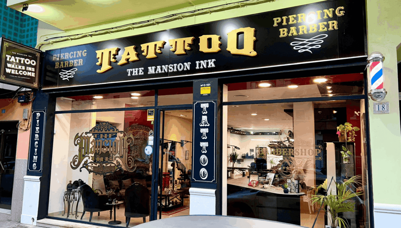 Estudio de tatuajes, piercing y barbería en Dénia