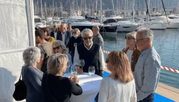 exposicion en la iii feria del vino de marina denia