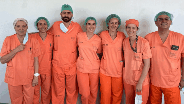 Imagen: Formación donde participan dos centros hospitalarios