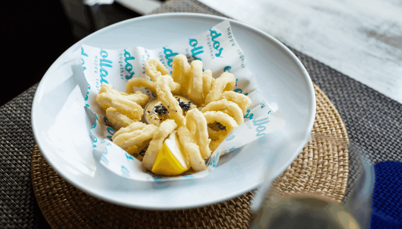 Fritura de calamares para pedir como entrante