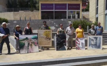 Ganadores del concurso de pintura rápida de Dénia