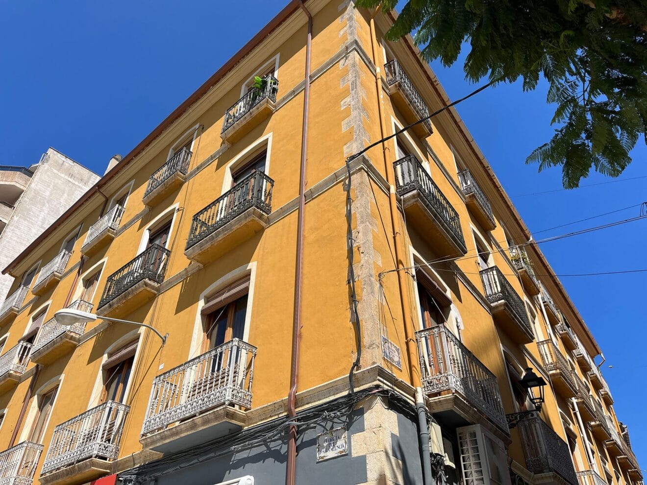 Gran edificio de la Glorieta del siglo XIX