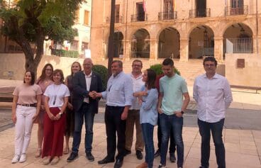 Los concejales del nuevo gobierno del PSPV-Compromís