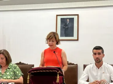 Maria Josep Ripoll prometiendo su cargo