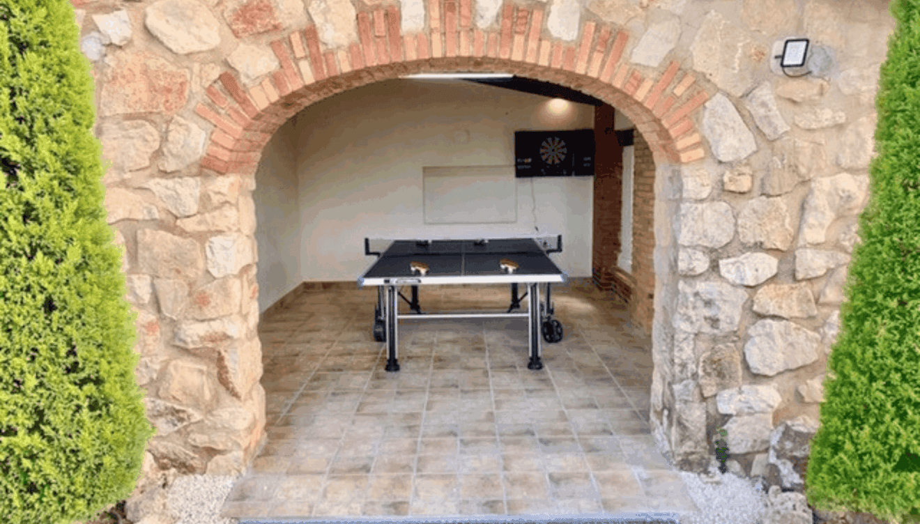 Mesa de Pin-pong en casa rural