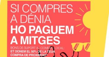 portada de los bonos consumo de denia del verano 2023