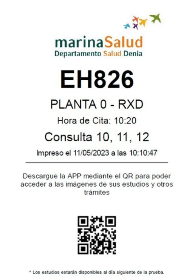 Imagen: Pruebas radiológicas disponibles