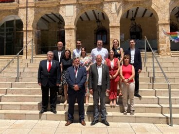 Socios de gobierno tras la toma de posesión