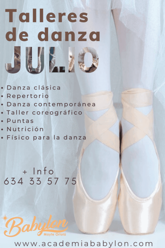 talleres de danza en julio