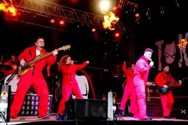 tokyo band durante su actuacion en denia la pasada nochevieja