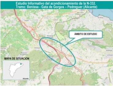 tramo del nuevo acceso a la ap 7