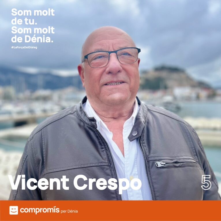 Vicent Crespo, concejal de Compromís durante la legislatura que acaba