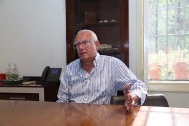 vicent grimalt alcalde de denia por tercera vez consecutiva durante la entrevista