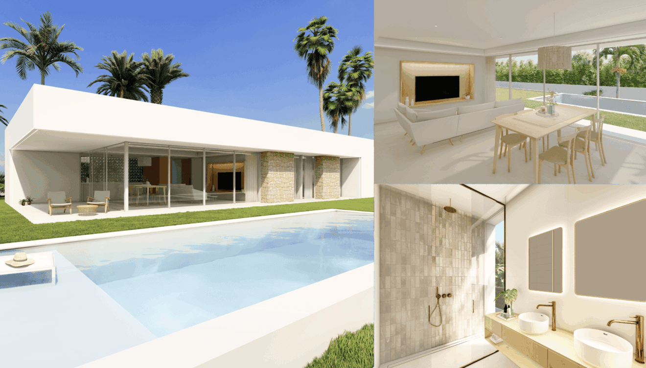 Villas simétricas Denivan