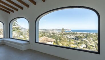 Vivienda de obra nueva con espectaculares vistas a Xàbia construida por Juan Vilar Construcciones