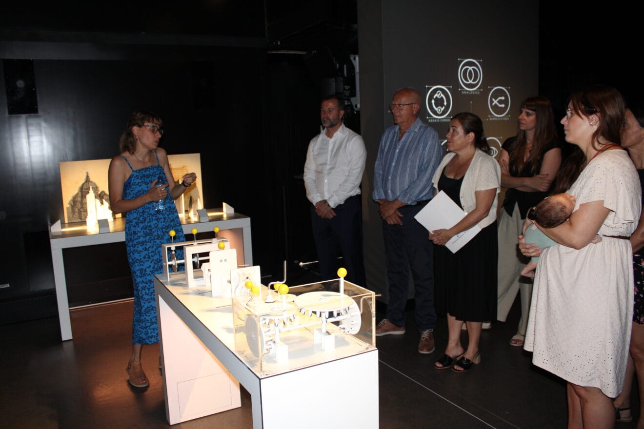 Juegos en la exposición de Leonardo da Vinci en Dénia