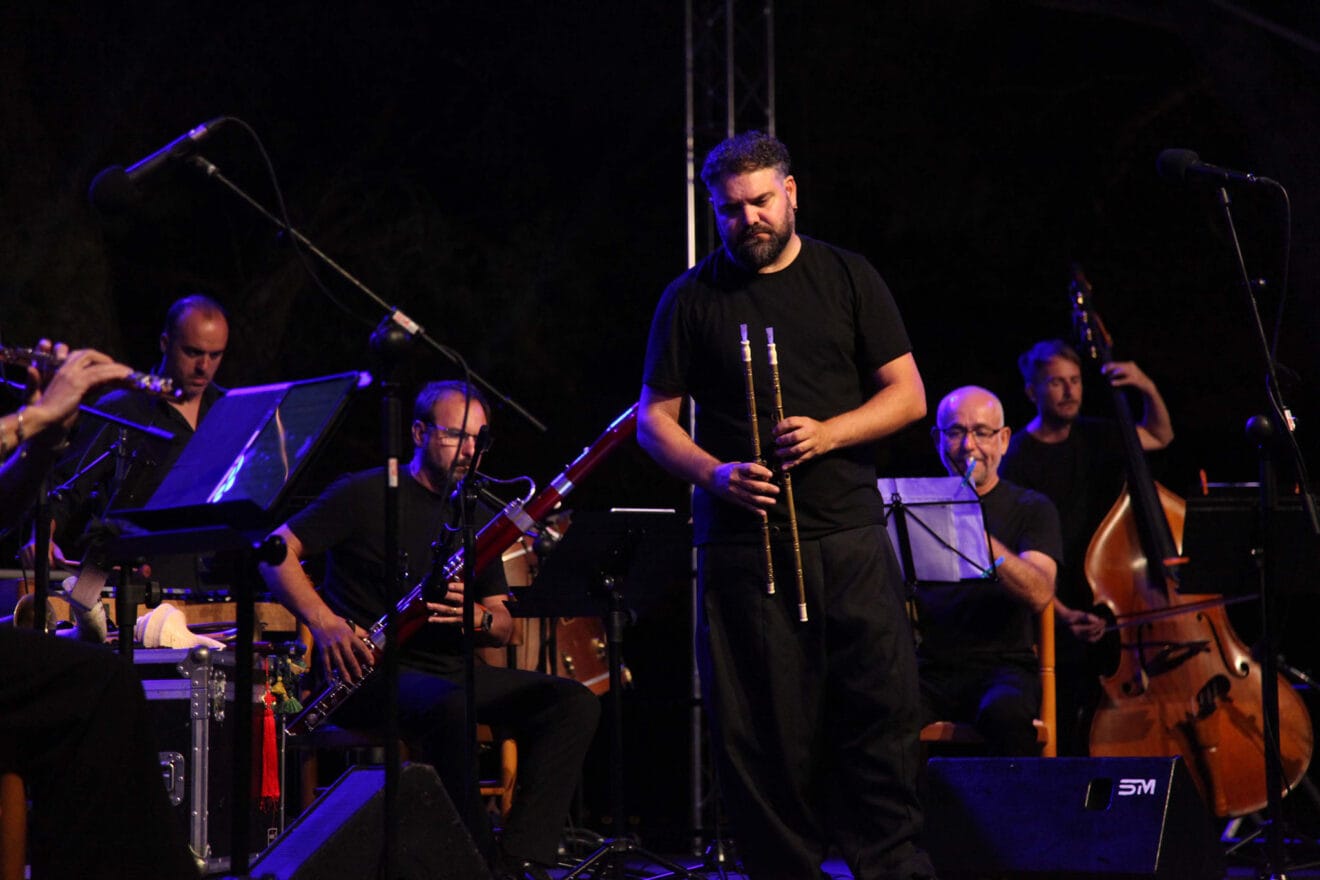 Abraham Cupeiro & Vent a cinc Septet en Música al Castell 02