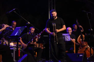 Abraham Cupeiro & Vent a cinc Septet en Música al Castell 02