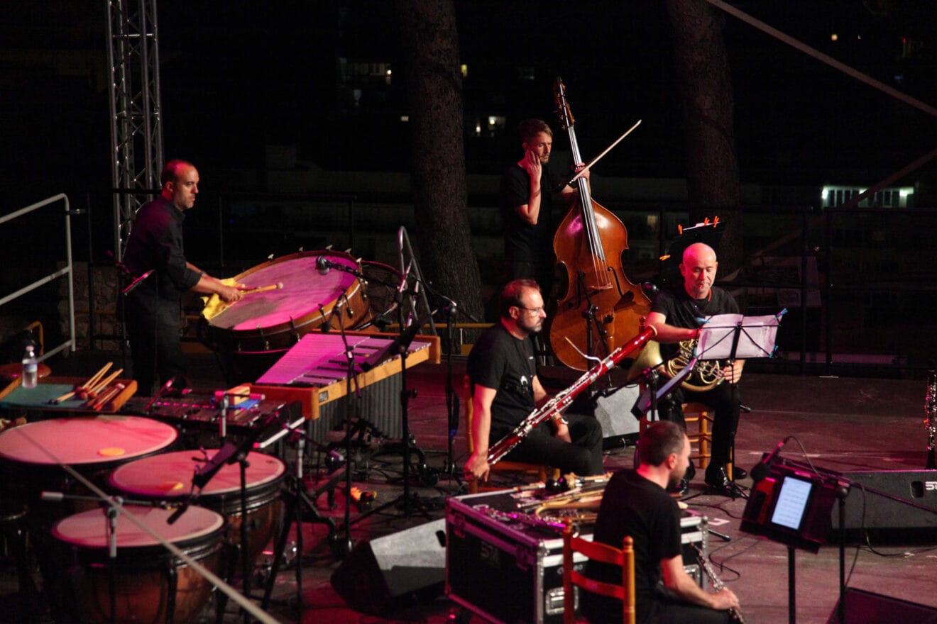 Abraham Cupeiro & Vent a cinc Septet en Música al Castell 07