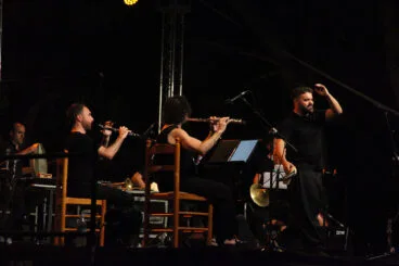 Abraham Cupeiro & Vent a cinc Septet en Música al Castell 13