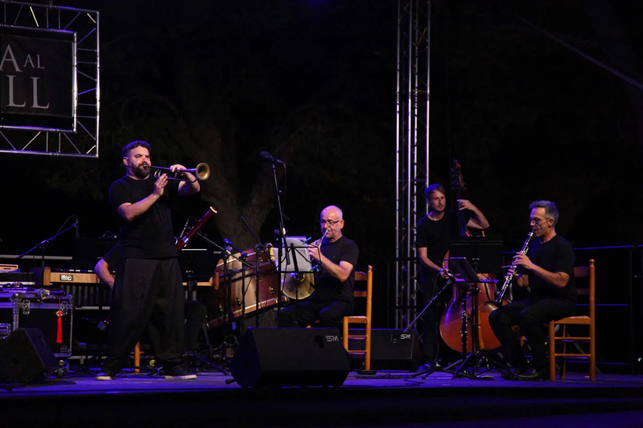 Abraham Cupeiro & Vent a cinc Septet en Música al Castell 18