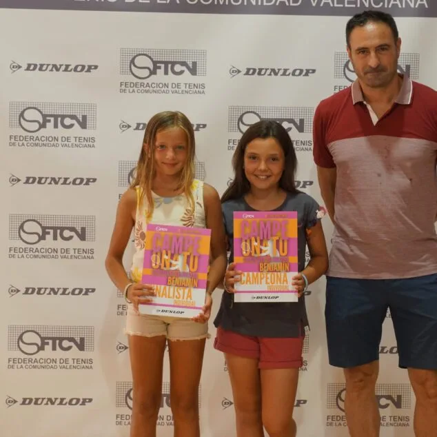 Los jóvenes tenistas de la Escuela del Club de Tenis Dénia obtienen grandes resultados 1 Imagen: Ángela Sala, finalista benjamín del Campeonato de la Comunitat Valenciana